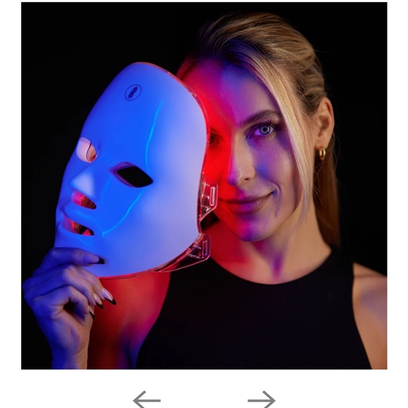 LED Light Therapy Mask - White - Picture 4 of 5